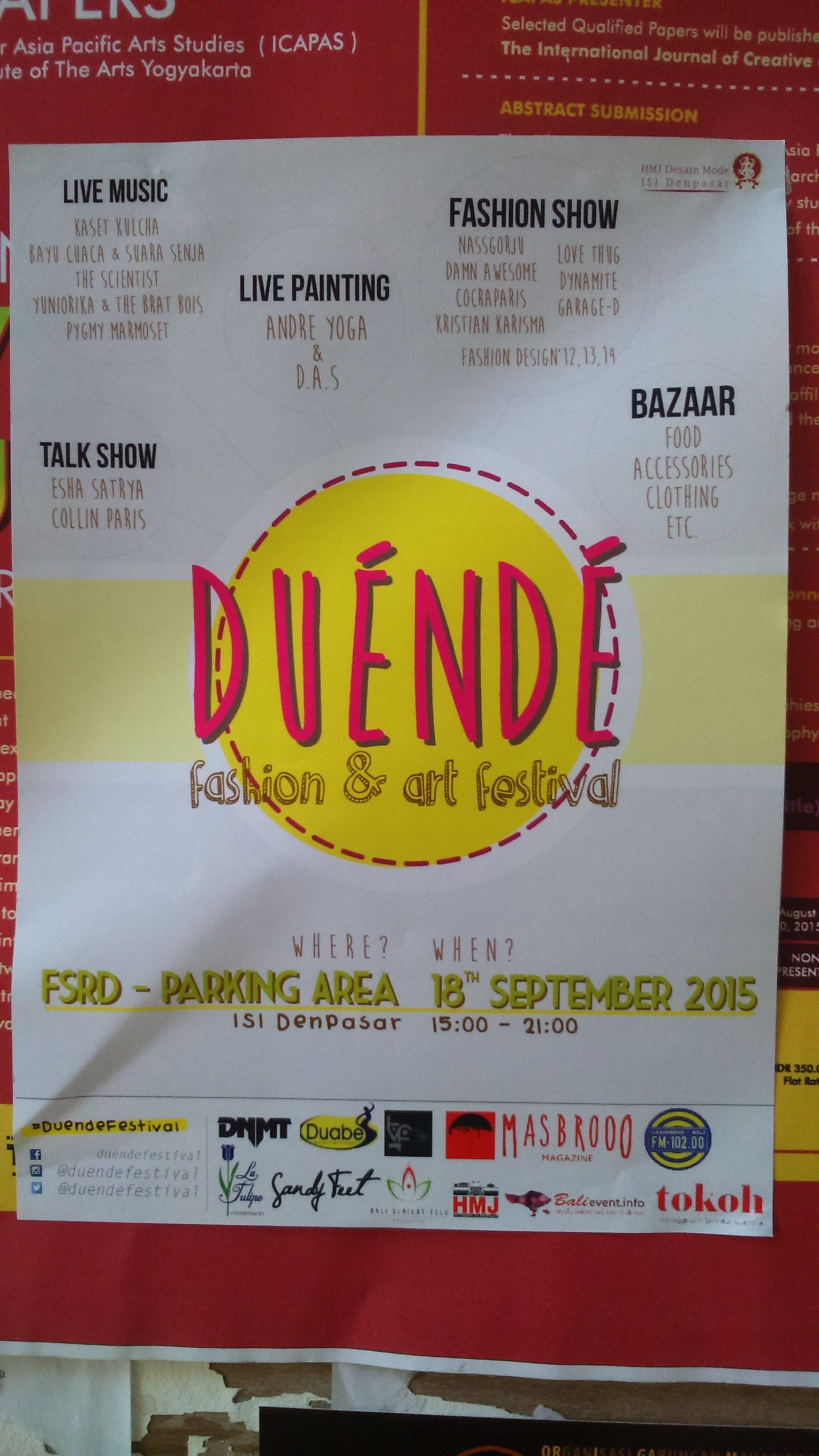 DUENDE “FASHION N ART FESTIVAL”