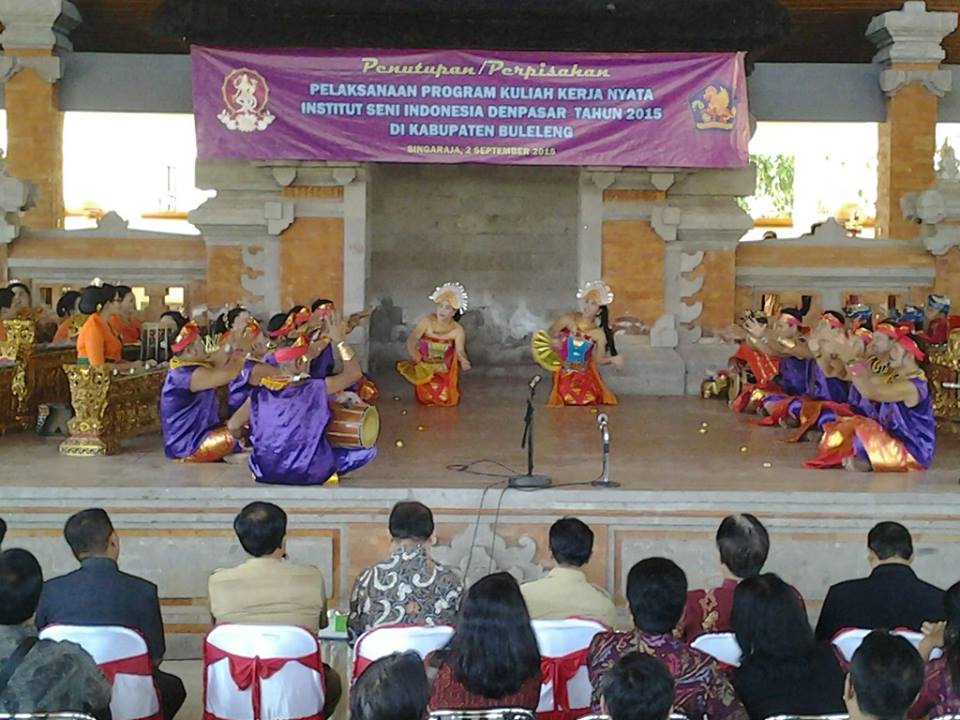 GALI POTENSI KESENIAN ISI DENPASAR SASAR 14 DESA DI BULELENG