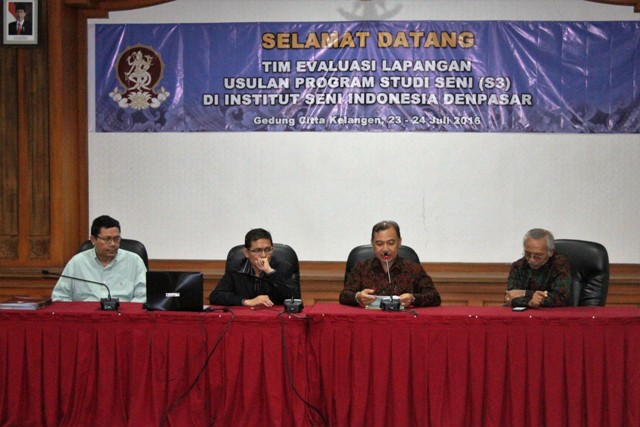 VISITASI PROGRAM STUDI SENI (S3) ISI DENPASAR