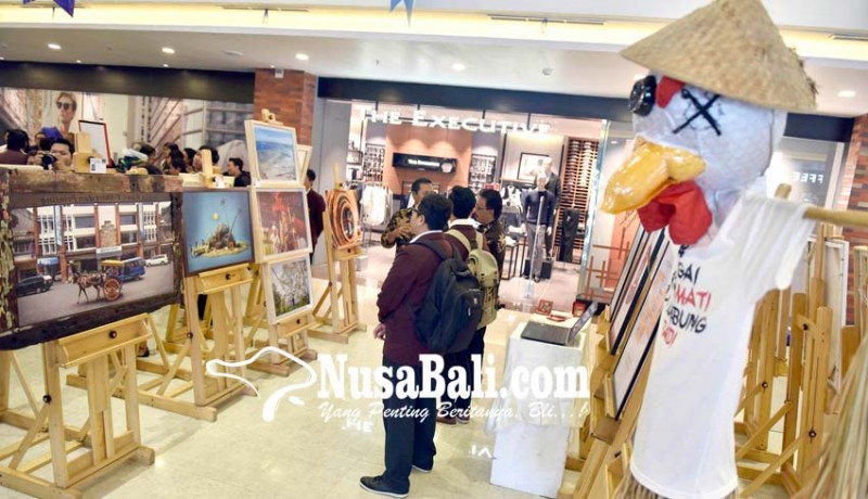 Mahasiswa ISI Denpasar Pamerkan Karya TA di Mall