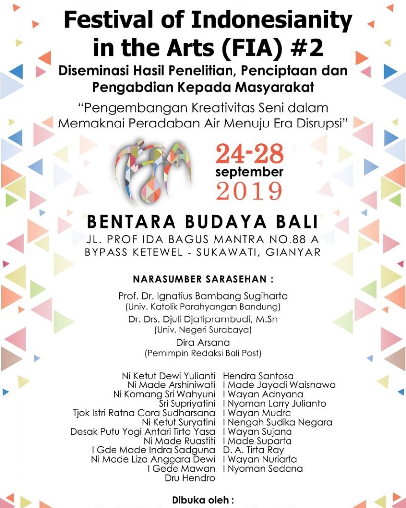 Festival of Indonesianity in the Arts (FIA) #2