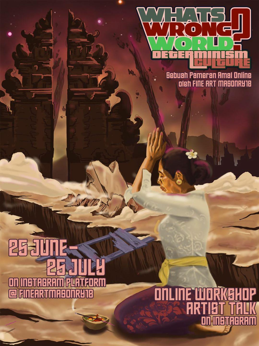 Pameran Amal Online Dengan Tema “Determinisme Culture ” Oleh Fine Art Masonry18