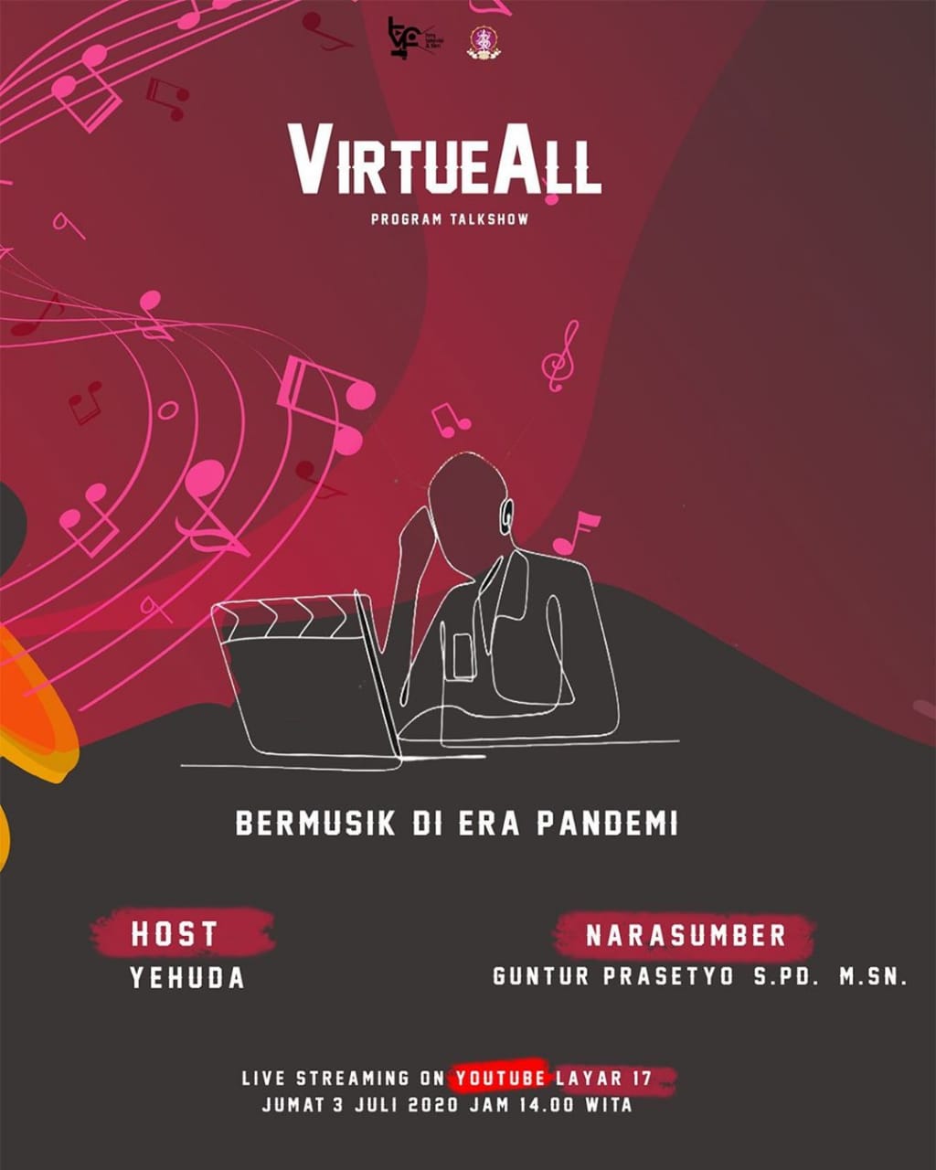 VIRTUEALL Program Talkshow “Bermusik Di Era Pandemi”