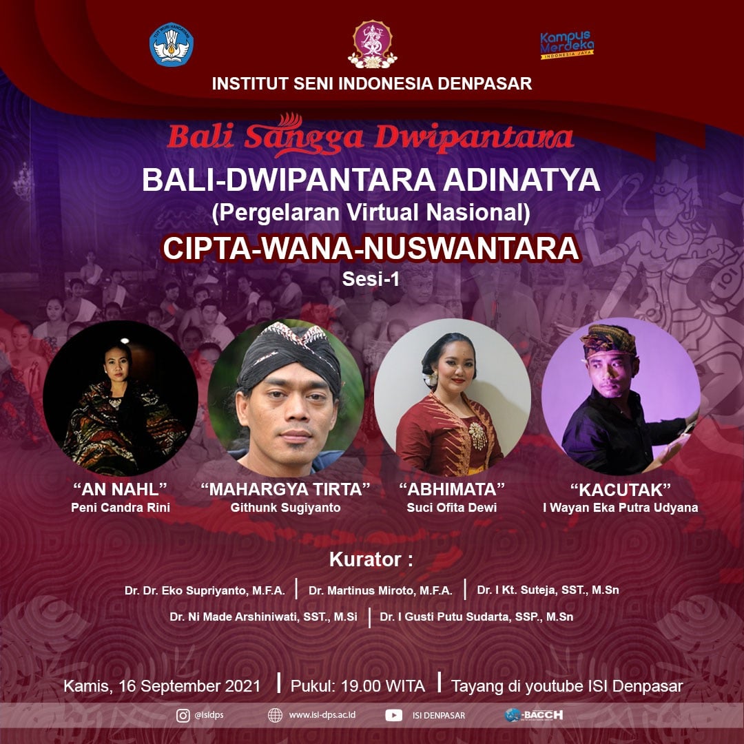 Bali-Dwipantara Adinatya (Pergelaran Virtual Nasional)