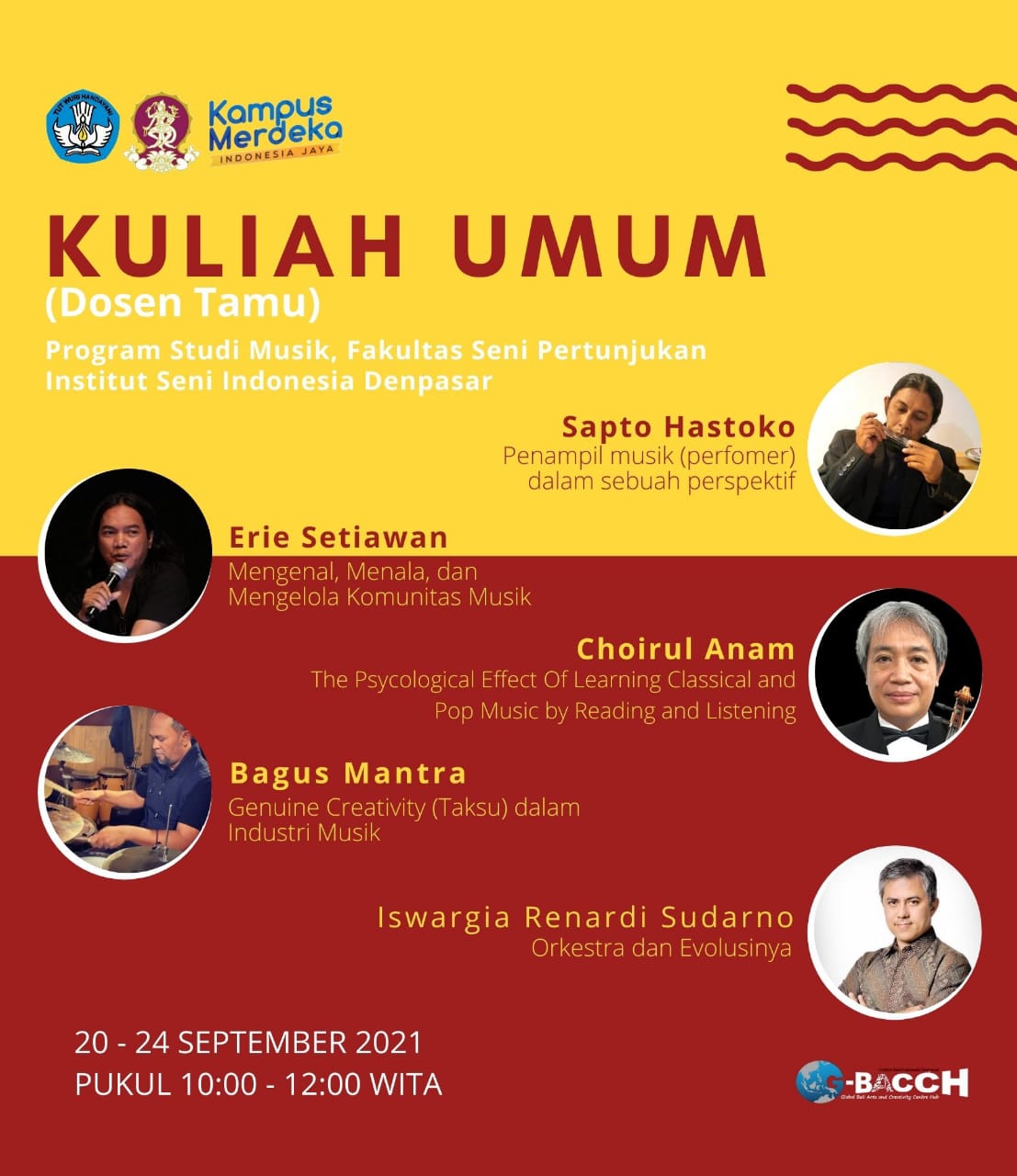 Kuliah Umum (Dosen Tamu) Prodi Musik, Fakultas Seni Pertunjukan ISI Denpasar