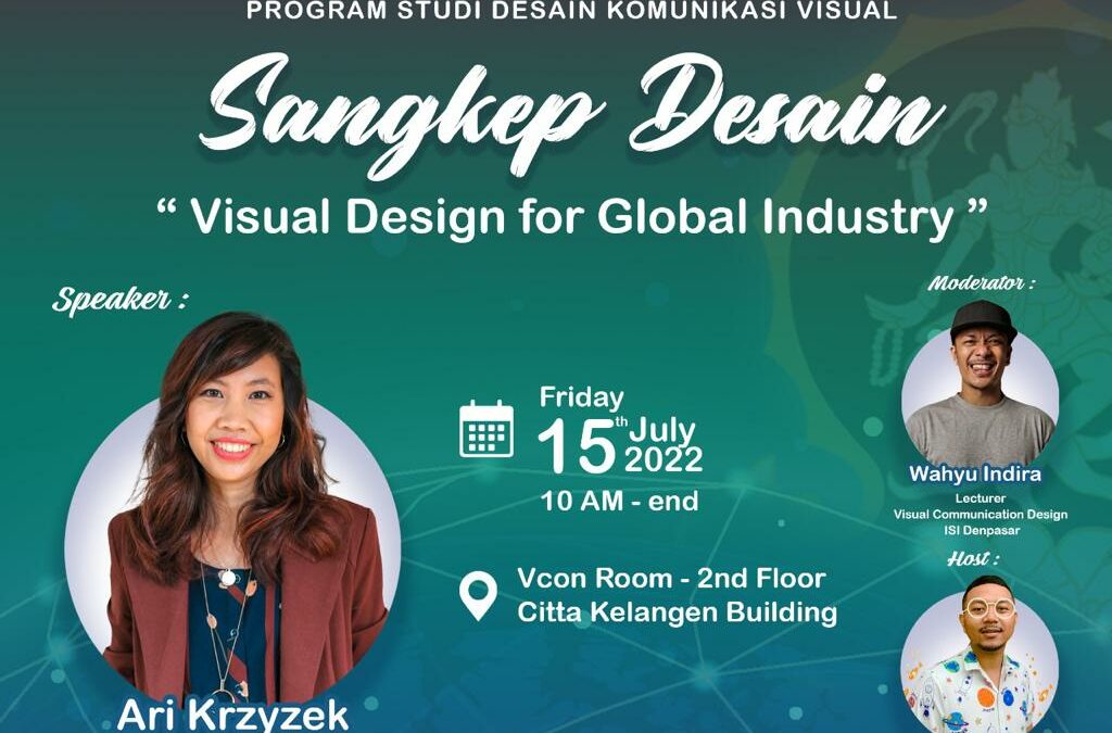 Sangkep Desain “Visual Design For Global Industry”