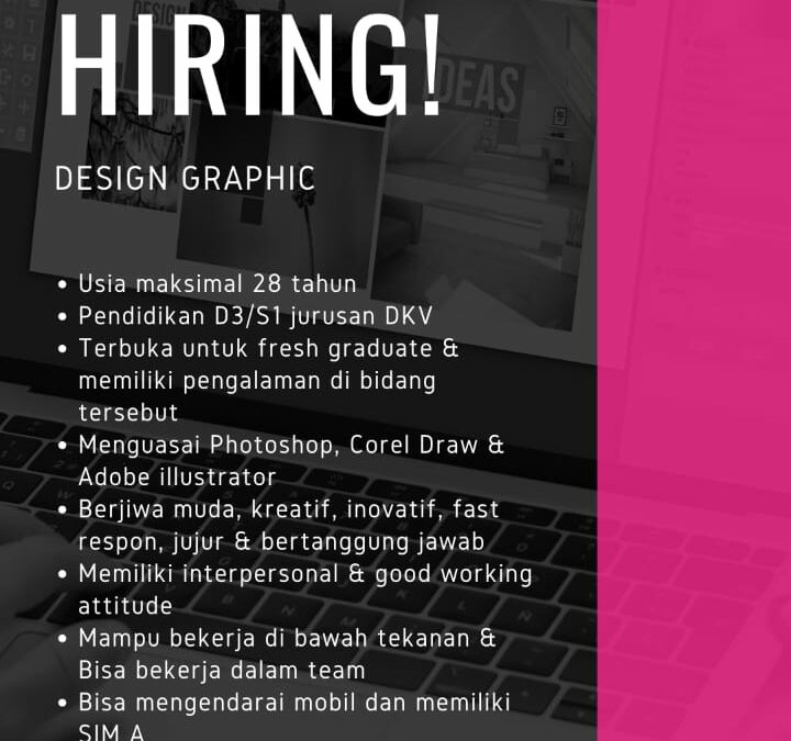 Lowongan Pekerjaan Design Graphic Onja Studio