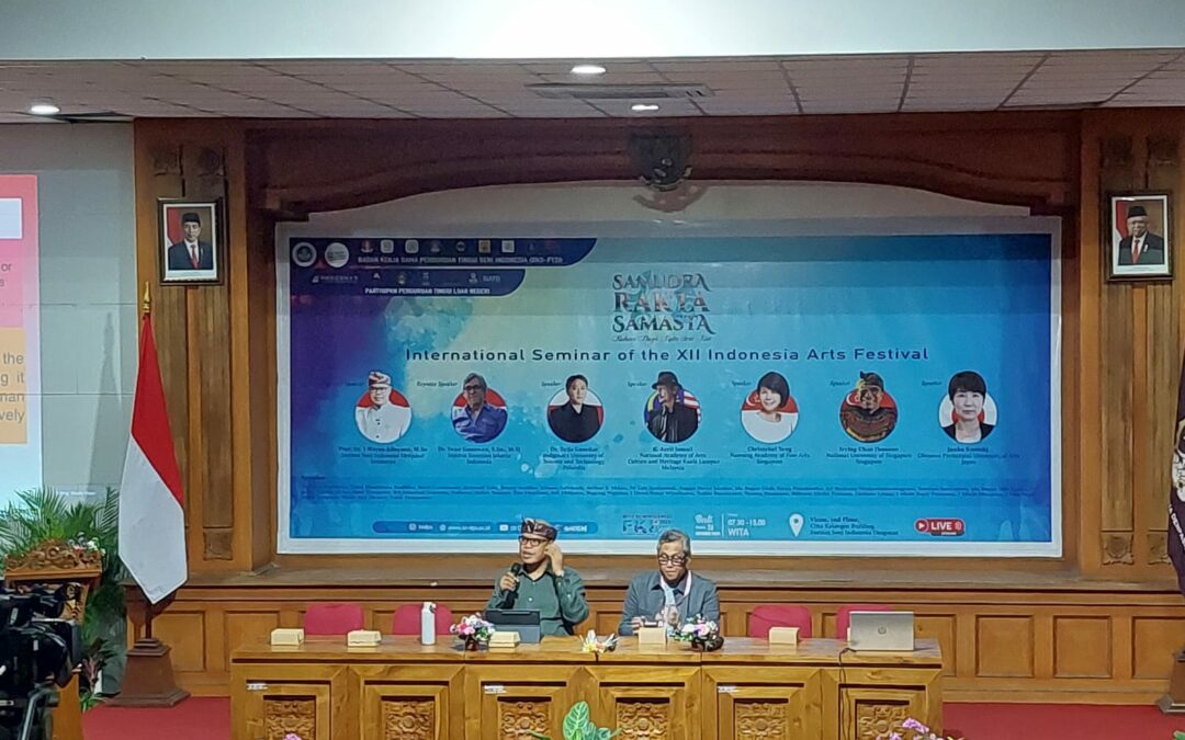 ISI Denpasar Gelar Seminar Internasional “Dharma Waksita Dwipantara” FKI+ XII, 2023