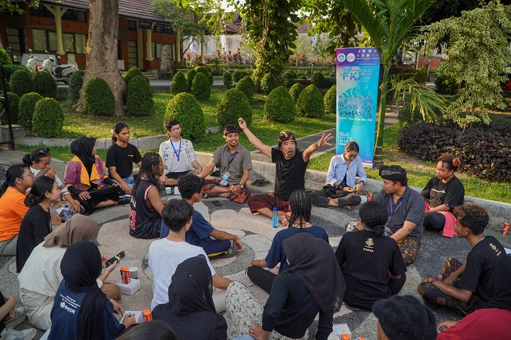 ISI Denpasar Hadirkan Tiga Maestro dalam Workshop “Lampah Laku Lelangit” FKI+ XII, 2023