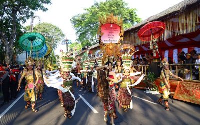 Dang Mredangga “Siwa Nataraja” Garapan ISI Denpasar Awali Peed Aya Pembukaan PKB XLVI 2024