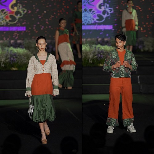 Mahasiswa Prodi Desain Mode ISI Denpasar Unjuk Karya dalam Denpasar Fashion Street