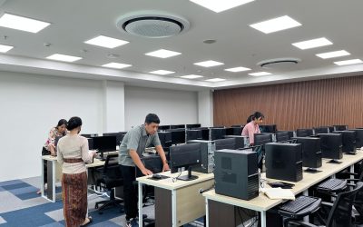 ISI Denpasar-Bali Laksanakan Uji Coba Lab Komputer dan Sarana Gedung Desain Hub