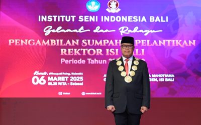 Prof. Wayan ‘Kun’ Adnyana Resmi Jadi Rektor ISI BALI