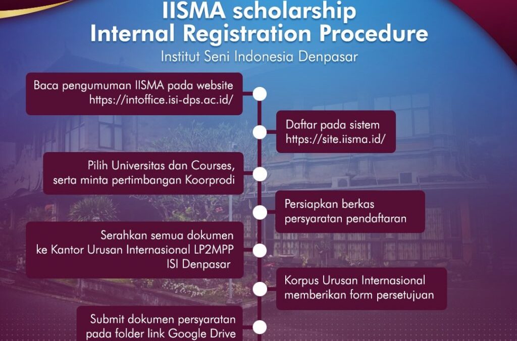 IISMA Scholarship Internal Registration Procedure